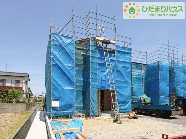 いわき市小名浜住吉５期　新築戸建　4号棟の外観|今から見たいも大歓迎！お気軽にお問い合わせください☆彡