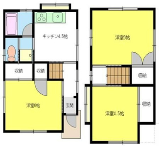 【間取り】 | 下落合５丁目貸家