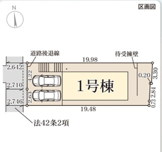 【区画図】 | リーブルガーデン伏見区深草願成町３期 | 区画図