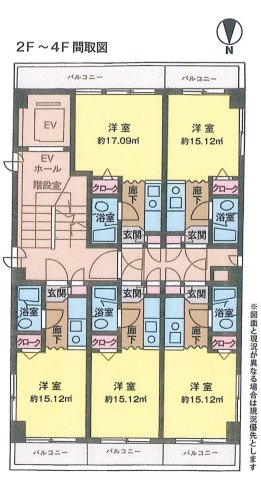 【間取り】 | エスペランサ南橋本