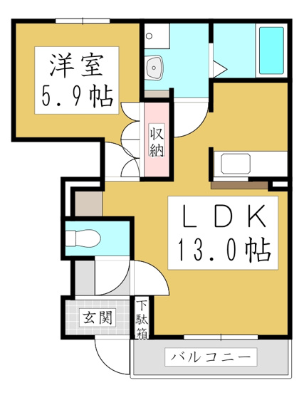 【間取り】 | West Hills