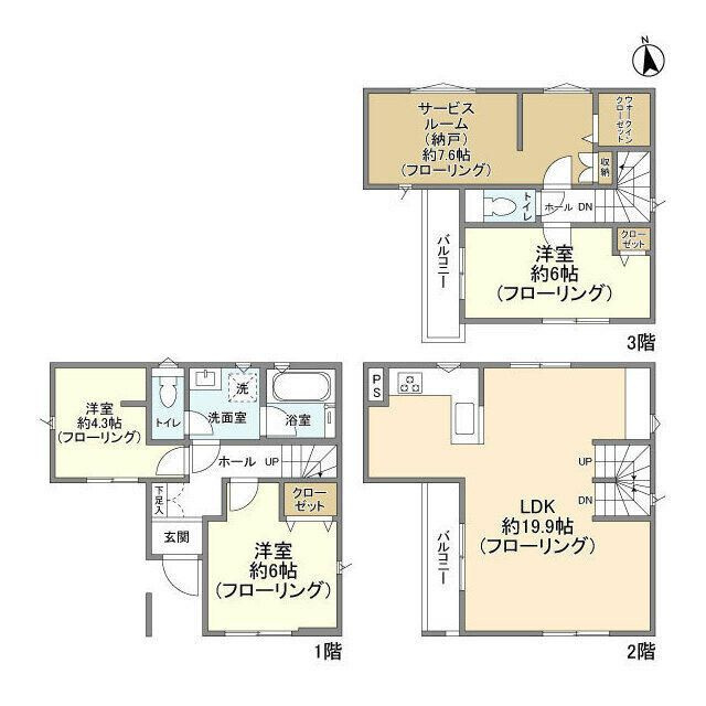 Ｋｏｌｅｔ横浜大倉山の間取り