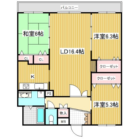 シグナスの間取り