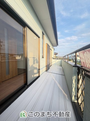 【展望】 | 古河市中田再生住宅 | バルコニーからの眺め☆