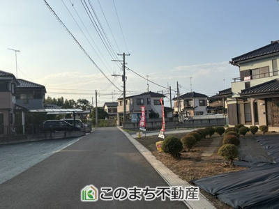 【駐車場】 | 古河市中田再生住宅 | 広々とした駐車場は3台駐車可能☆