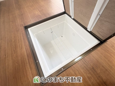 【収納】 | 古河市中田再生住宅 | あると便利な床下収納付き☆