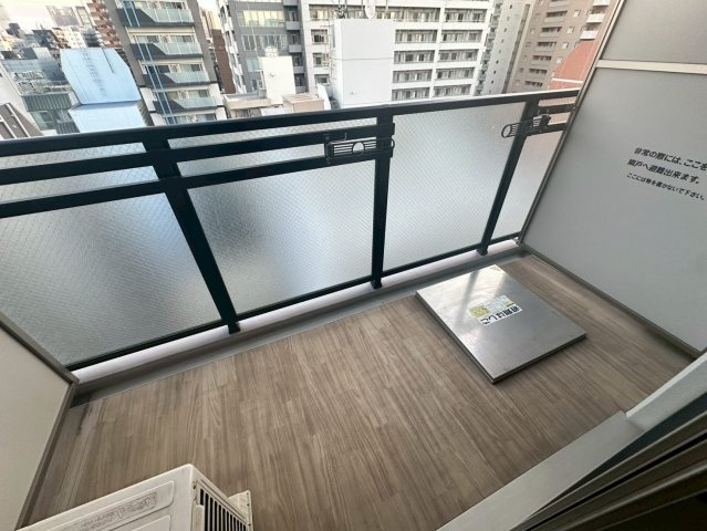 エスリードレジデンス大阪本町のバルコニー
