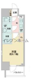 エスリードレジデンス大阪本町の間取り