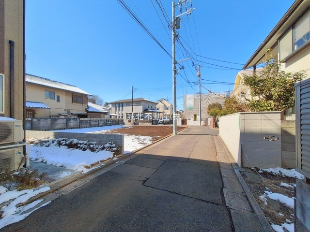杉並区久我山3丁目 2号地の前面道路含む現地写真