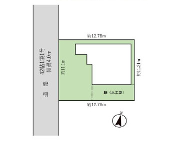 平塚市南原　中古戸建の区画図