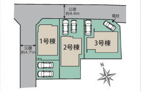秦野市第2曽屋　新築戸建　全9棟9号棟の区画図