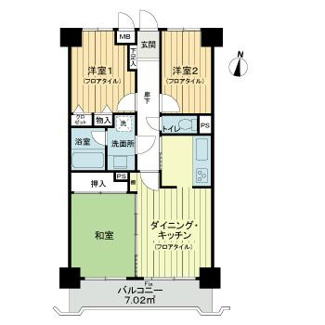【間取り】 | ライオンズマンション日吉南