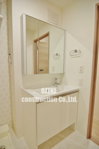 サイカチの独立洗面台