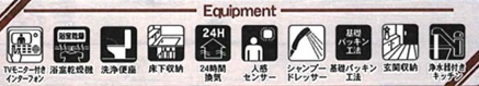 市川市宮久保１丁目の設備