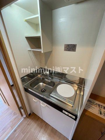 大阪市浪速区元町３丁目の賃貸マンションのキッチン