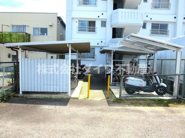 緑ヶ丘マンションのその他共用部分|駐輪場