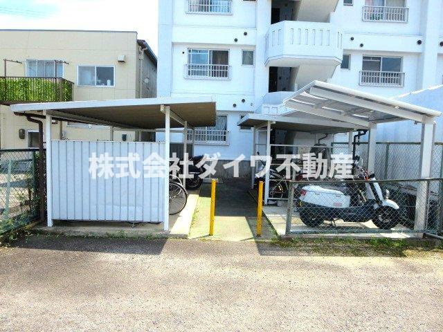 緑ヶ丘マンションのその他共用部分|駐輪場