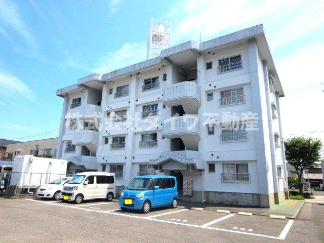 緑ヶ丘マンションの外観|北側