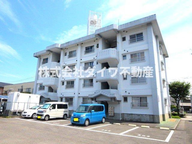 緑ヶ丘マンションの外観|北側