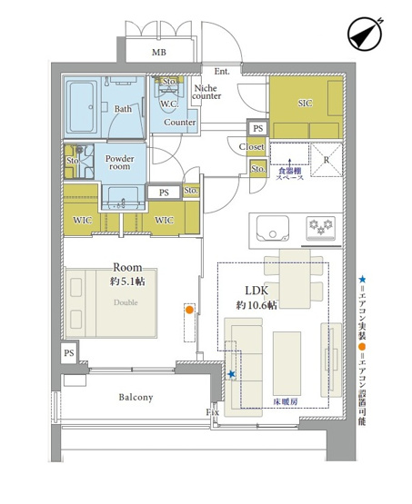 【間取り】 | グラーサ駒沢大学