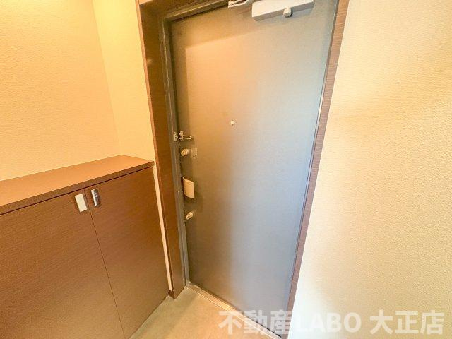 アクアプレイス南堀江の玄関