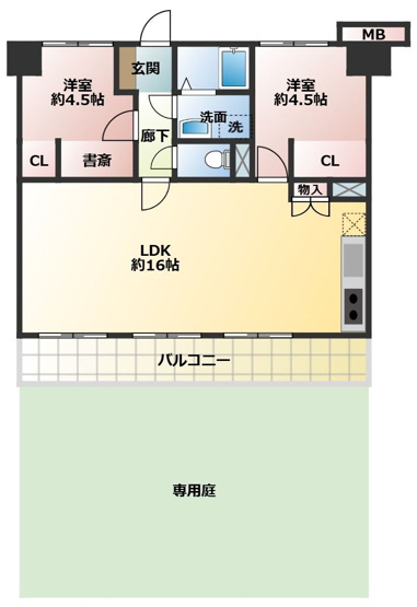 【間取り】 | 三愛シティライフ空港南2