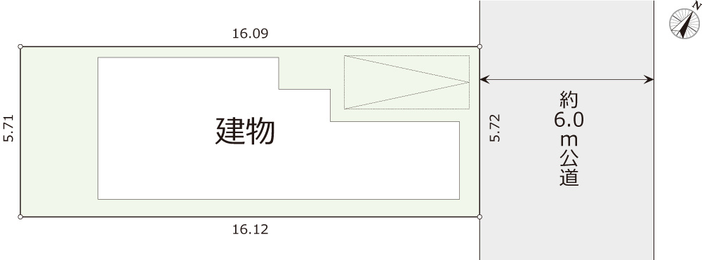 埼玉県川越市吉田新町２丁目戸建の区画図