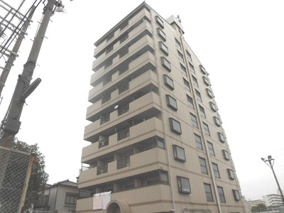 【外観】 | 明和ハイツ南江口 | シンプルで綺麗な外観です。