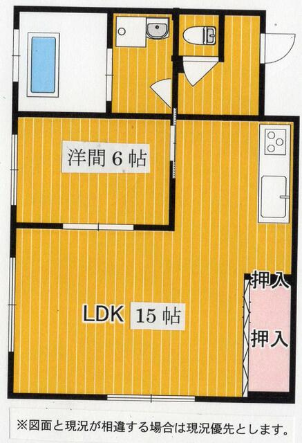 中台工業伊東マンション第2別館の間取り