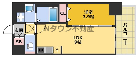 【間取り】 | アドバンス名古屋アウリィ | 間取りです