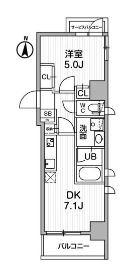 【間取り】 | ＡＬＴＥＲＮＡ錦糸町