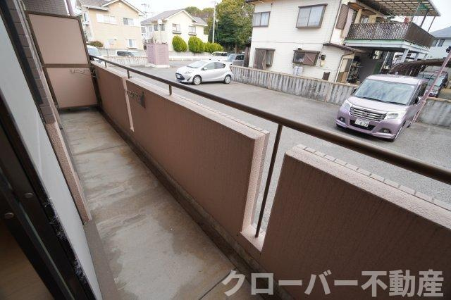ベネッセ三条のバルコニー