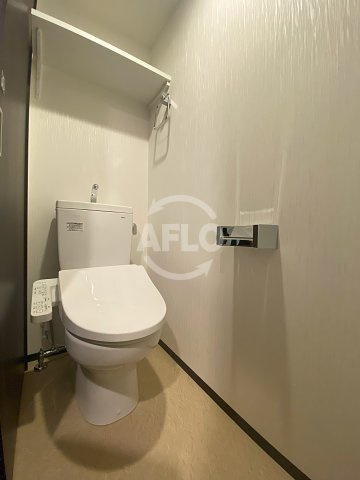 レオングラン本町橋　中大江小学校区のトイレ|レオングラン本町橋　温水洗浄付き便座