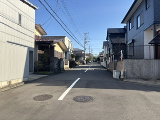 【前面道路含む現地写真】 | 横浜市野七里ー中古一戸建てー | 前面道路