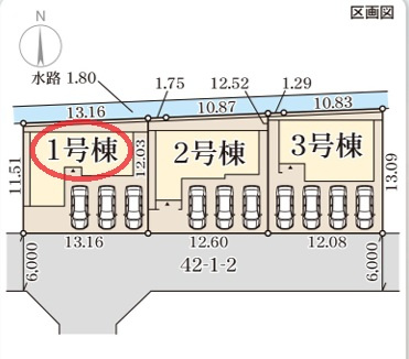【区画図】 | リーブルガーデン姫路市勝原区山戸４期 | 区画図