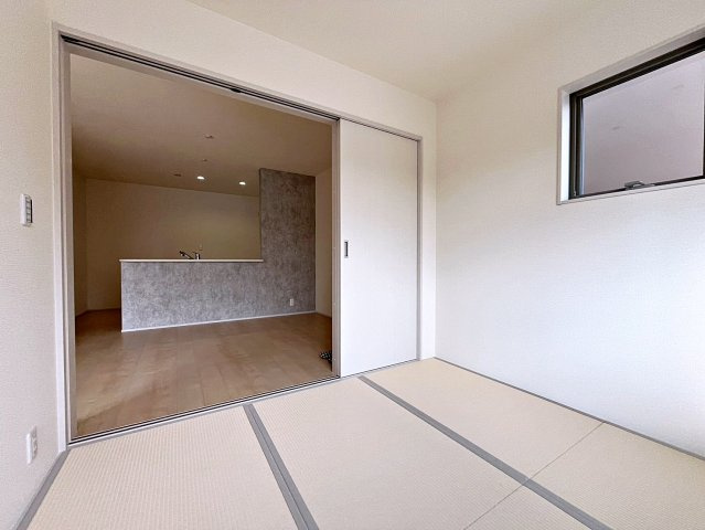 新築戸建・新築建売　福島市方木田第16 2期【長期優良住宅】吉井田小・福島一中の和室|和室はお子様の遊び場や客間としても利用可能！