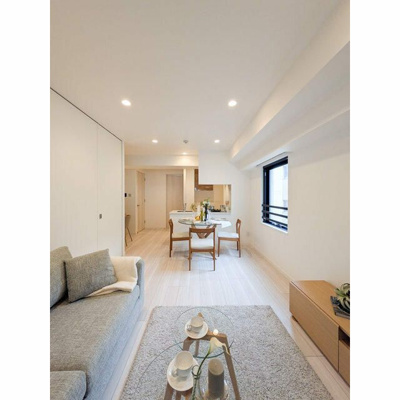 【居間・リビング】 | コンフォリア・リヴ文京護国寺 | ゆったりとした居間です