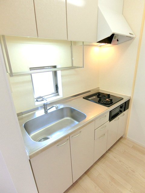 コート アルカディアのキッチン|★ガス2口システムキッチン★