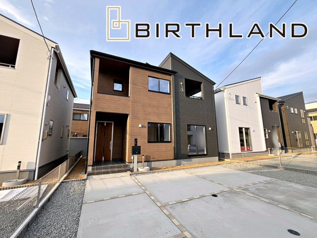 新築戸建・新築建売　福島市方木田第16 2期【長期優良住宅】吉井田小・福島一中の外観|〈6号棟〉間もなく完成いたします！