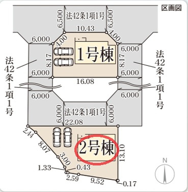 【区画図】 | リーブルガーデン綾部市井倉町日渡り | 区画図