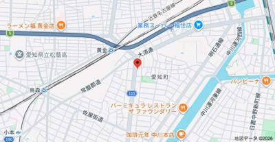 【地図】 | ハーモニーテラス愛知町V