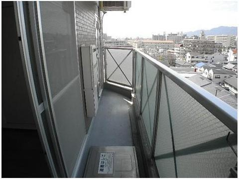 サンライズコートのバルコニー
