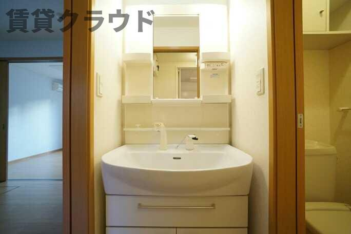 クレストヒルズⅡの洗面所|洗面所です
