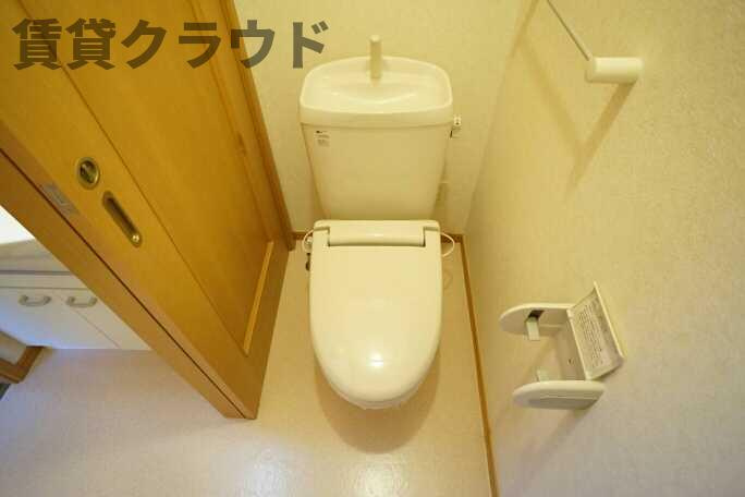 クレストヒルズⅡのトイレ|トイレもきれいです
