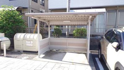 【その他共用部分】 | vesperbellベスパーベル | 駐輪場　敷地内ごみ置き場