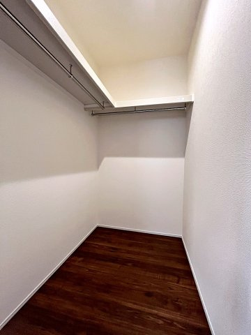 新築戸建・新築建売　福島市方木田第16 2期【長期優良住宅】吉井田小・福島一中の収納|大容量のWICは衣類はもちろん季節物などの収納にも便利です！