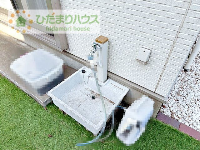 【設備】 | 守谷市松並青葉3丁目　中古戸建 | 立水栓付きで汚れものなども気兼ねなく洗えます(^^)