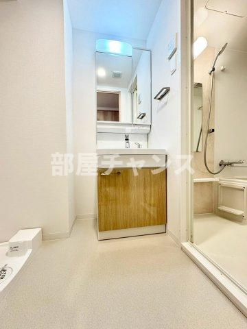 エスリード ザ・レガリア新栄PREMIERの独立洗面台