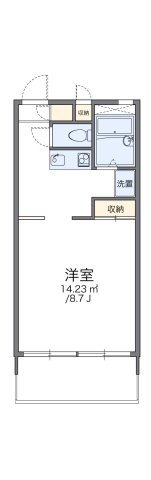 レオパレスうちだの間取り