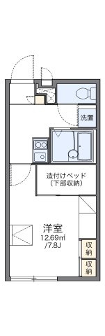 レオパレス川口の間取り